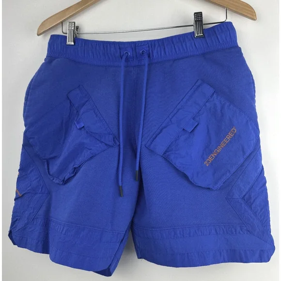 Nike Jordan 23 Engineered Fleece Shorts Game Royal Blue DA7202-480 Men’s Small - Picture 15 of 15